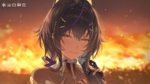 《尘白禁区》全新壁纸欣赏 伶仃私心池影摇情_单机（《尘白禁区》单人主题壁纸：伶仃池影映情思）