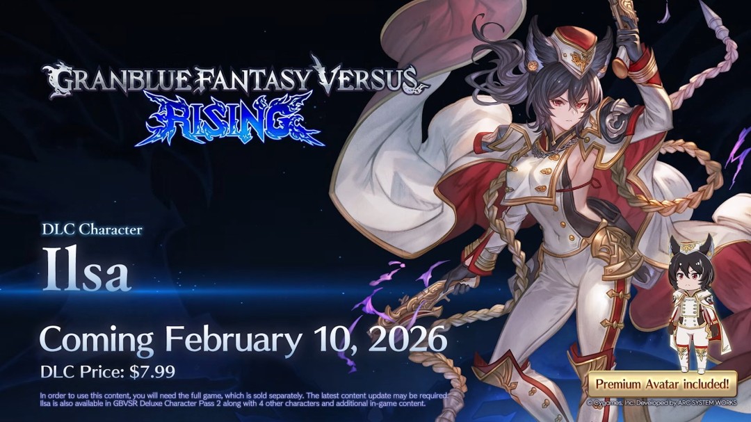 某某玩家收藏：《碧蓝幻想Versus：崛起》第二季DLC角色汇总