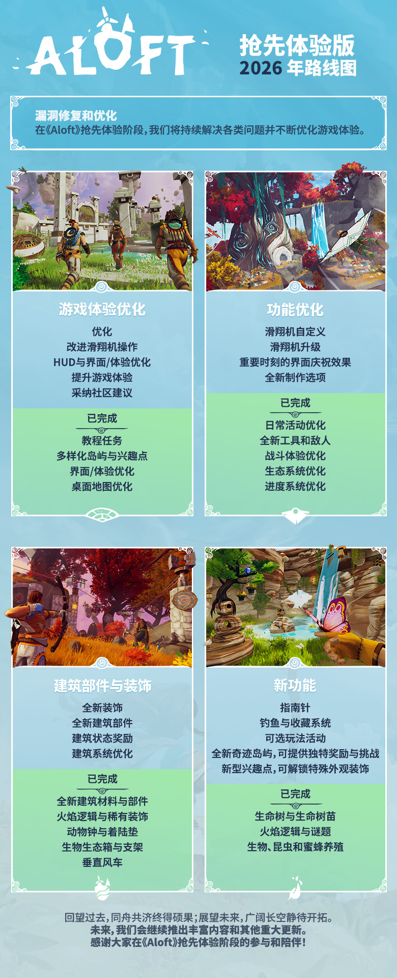 联动某某！<浮空岛>2026开发路线图公布 多项新内容登场